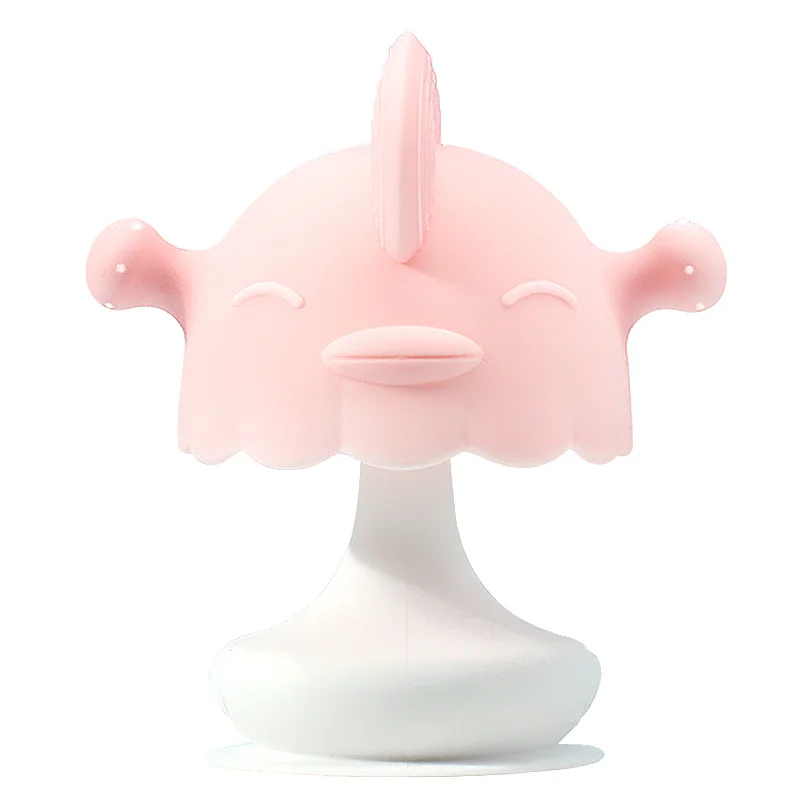 
Прямая продажа с завода, резиновый Прорезыватель в форме гриба, силиконовый прорезыватель, пищевой силикон, детский Прорезыватель 