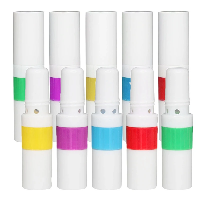 Wholesale 2 in 1 Blank Aromatic Refreshing Energy Stuffy Nose Relieve Aromatherapy Essential Oil Nasal Inhaler Stick