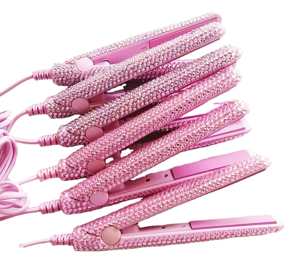 Cheap Price Flat Hair Straightener Curler Portable Traveling Electric Mini Flat Iron Hair Straightener hair styling tools