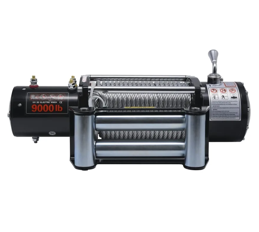 Factory price off road high efficient  4*4 car electric winch 10000lbs with steel rope