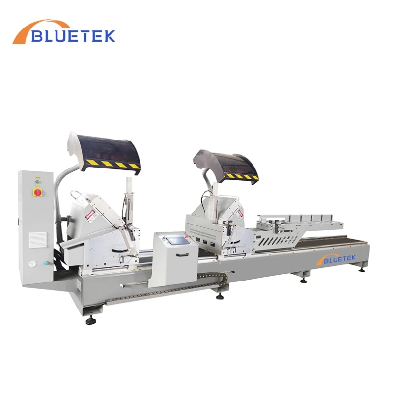 CE ISO High Precision Any Angle Aluminum Profile Double Head Aluminium Cutting Machine