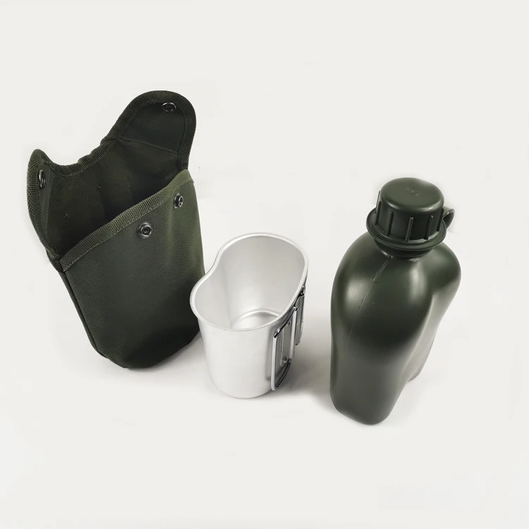 Hot In Europe And America Army Canteen Drinking Military Water Cup And Bottle