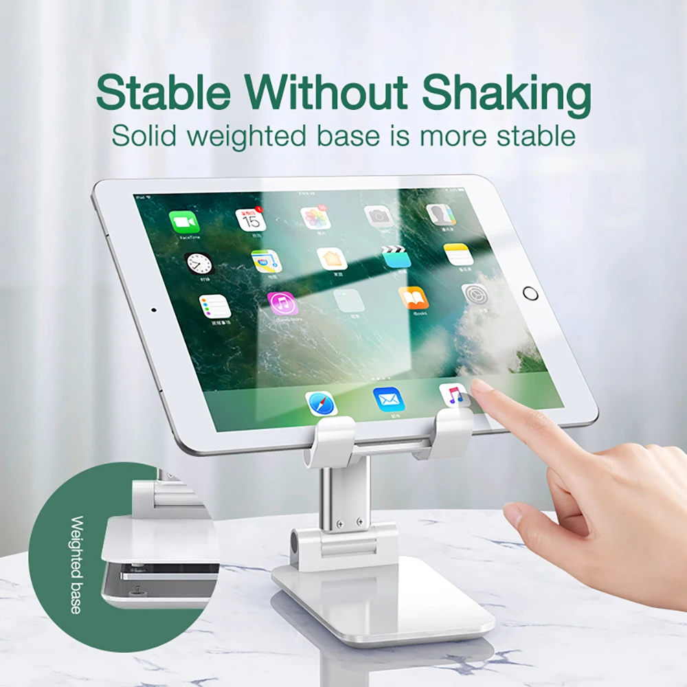 PSDA Desktop Tablet Holder Desk Mobile Phone Holder Stand Universal Table Cell Phone Stand For iPhone iPad Table