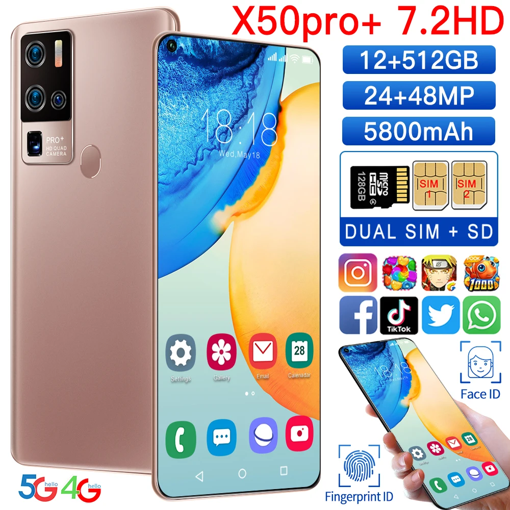 Для быстрой зарядки безопасен для 3D phone 5 аппарат не привязан к оператору сотовой связи Оригинальный 7 2-дюймовый большой экран MTK6889 богатый смарт телефон 12 ГБ 512 отличного качества