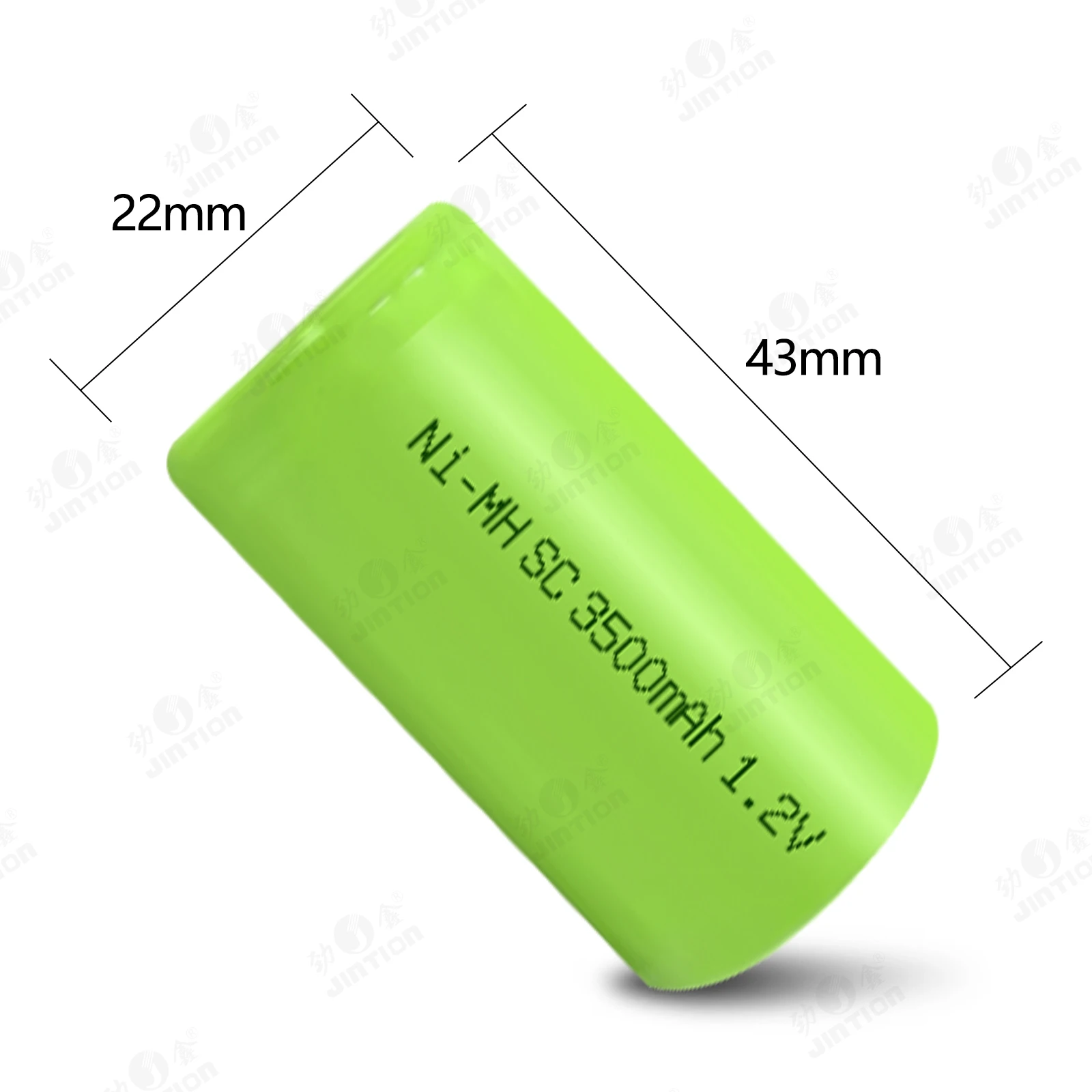 JINTION NIMH SC 3500MAH 1.2V nimh rechargeable battery