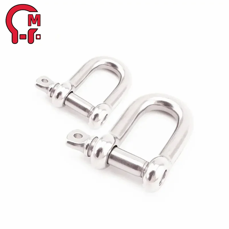HLM free sample ISO certification Anchor Shackle Bolt Type With Safety Pin And Nut