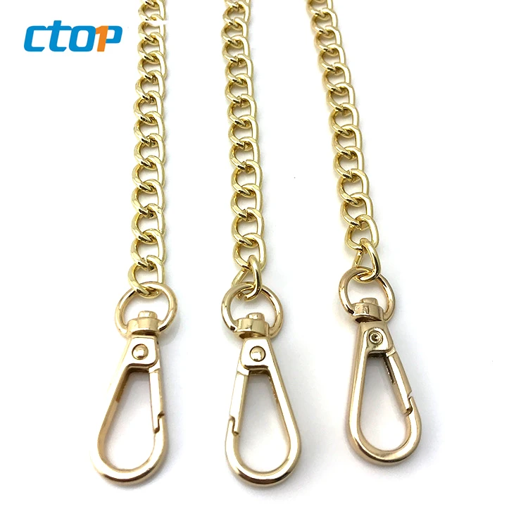 
Wholesale Detachable Long Metal Chains For Purses Handbag Chain Chain Shoulder Strap 