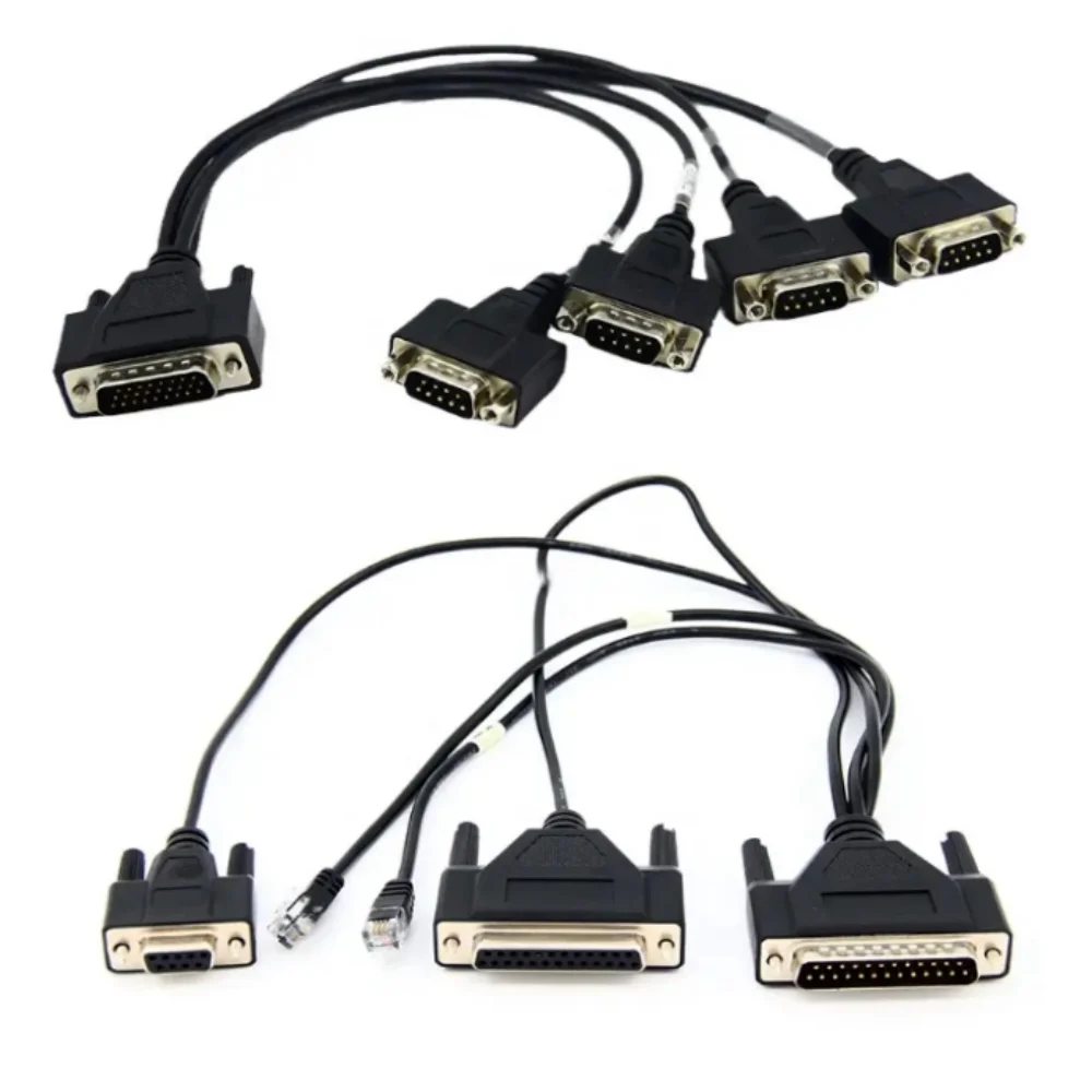 Custom OBD Splitter Cable OBD 16pin male to female Y Shape  Cable