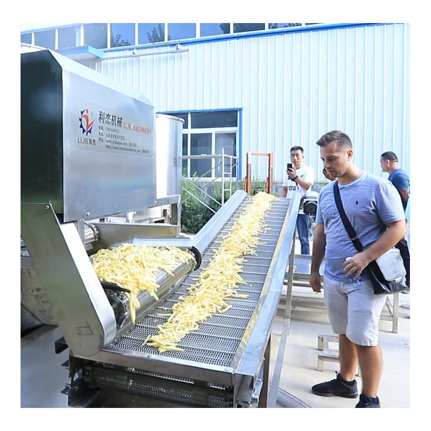 Factory Supply  Automatic French Fries Potato Production Line