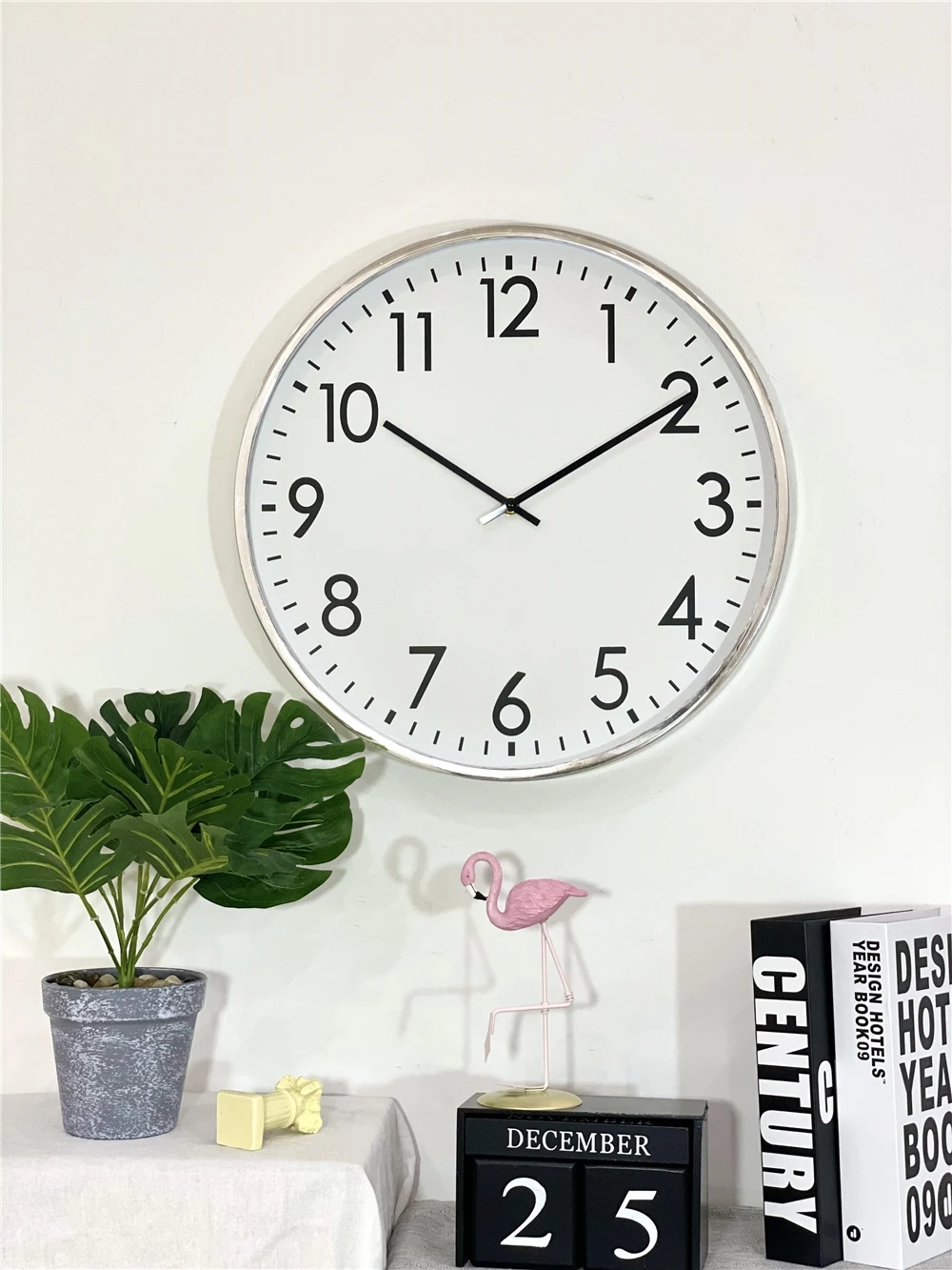 fashion modern  wall clock 16 Inch Hot Sell large customized design wall watch modern wall clock