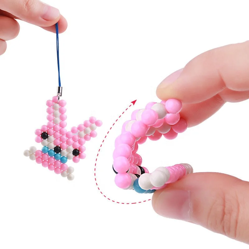 600PCS/PACK Mini Educational Toys 3D DIY Water Magic Beads Sticky Spray Crystal Beads Water PVA Fuse DIY Beads