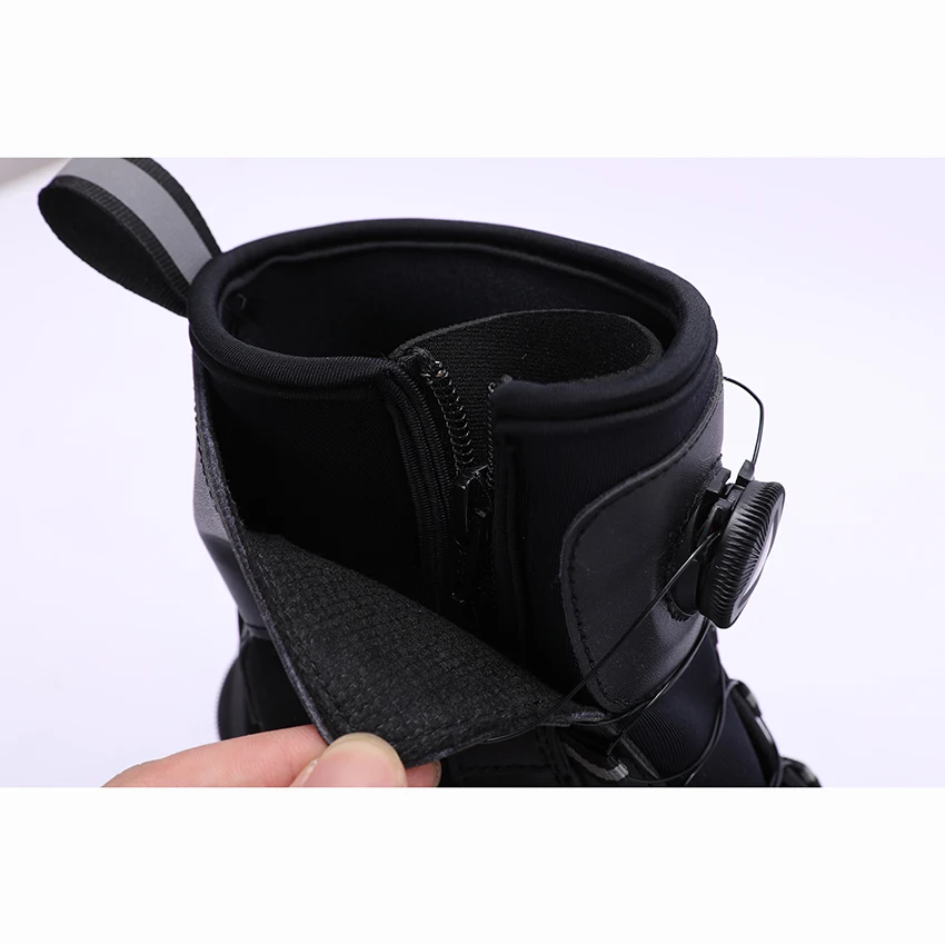 Подводная Рабочая эластичная износостойкая Нескользящая Водонепроницаемая ударопрочная теплая защитная обувь из неопрена 5 мм для дайвинга