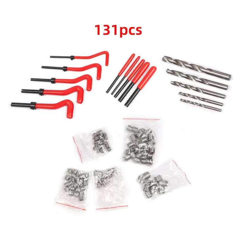 Thread Tool Kit 131 Thread Repair Tools Set Vehicle Equipment Tools Kit Set
