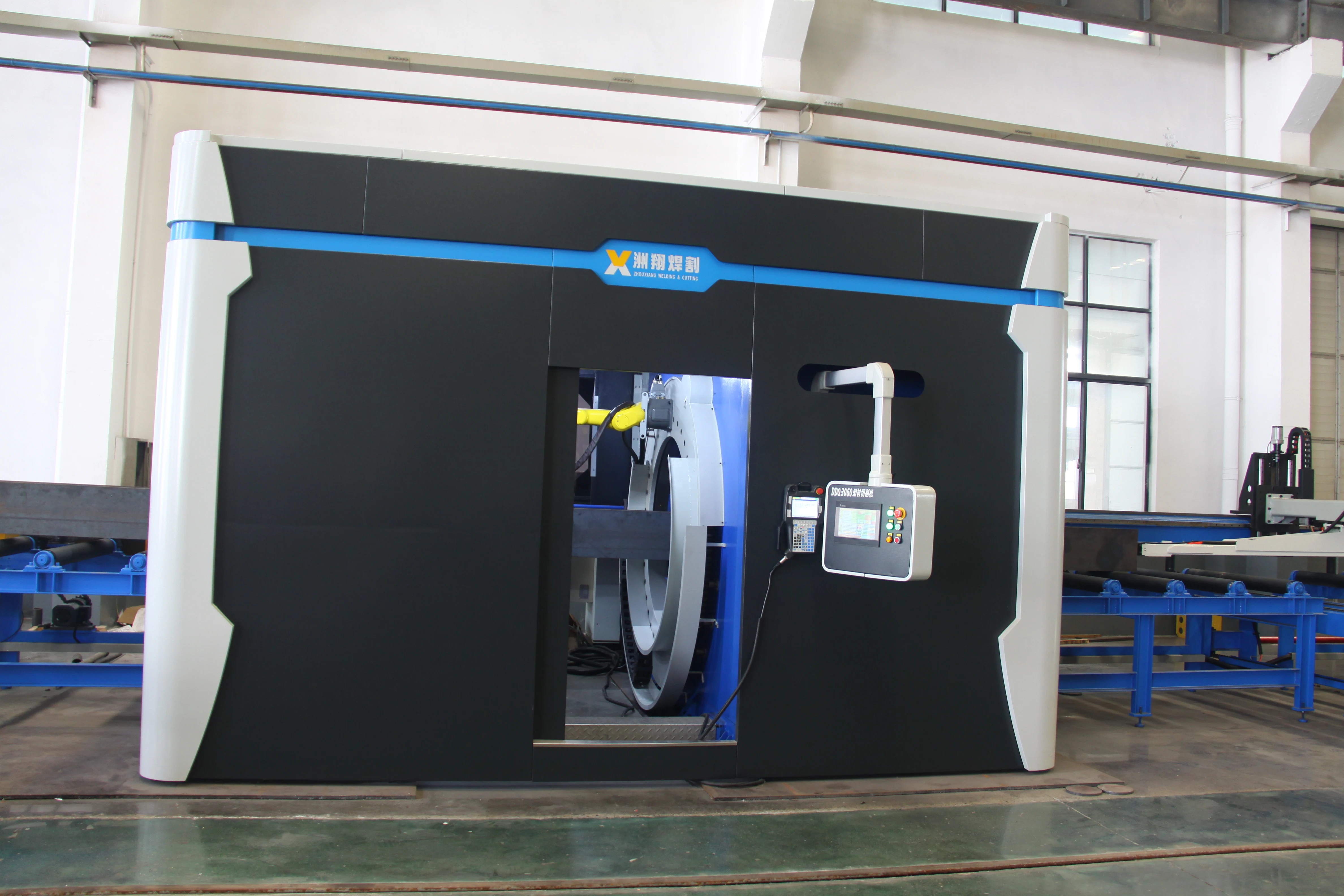  CNC плазменная труба угловой стальной профиль резак H-образный режущий