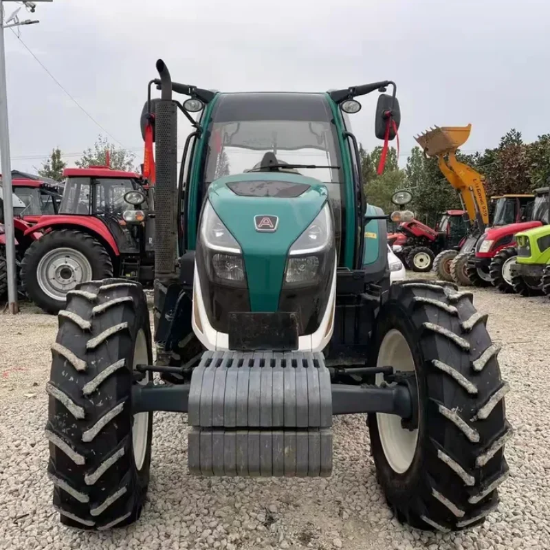 140HP 4WD Used Agricultural Tractor ARBOS Brand Farm Equipment  Wheel Tractor With Disc Plow Farming Tools for Sale