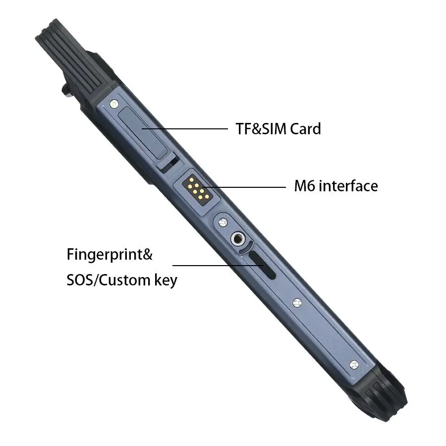 8gb 128gb memory triple cameras docking cradle option fast charge fingerprint unlock android 13 smartphone rugged mobile pda