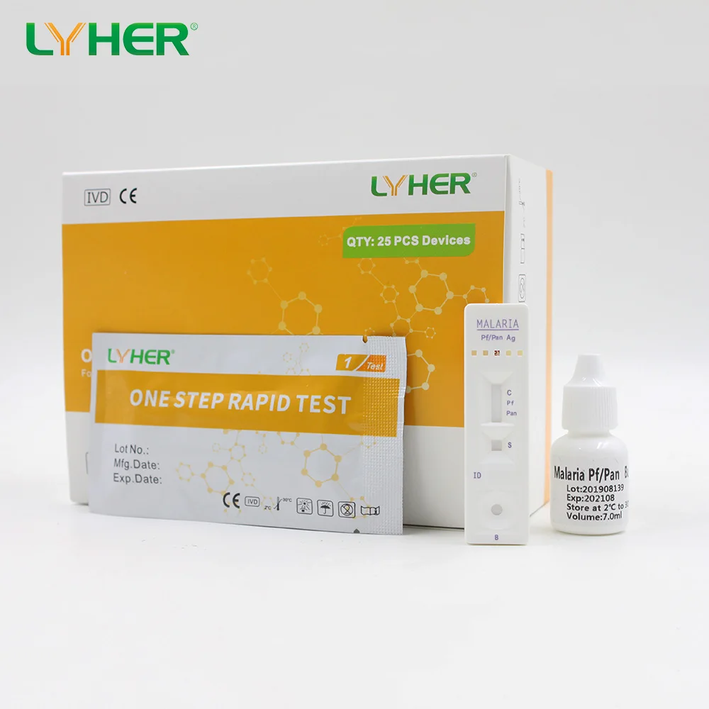 Один шаг против малярии P.f. Панорамный тестовый набор, кассета для быстрой диагностики по хорошей цене