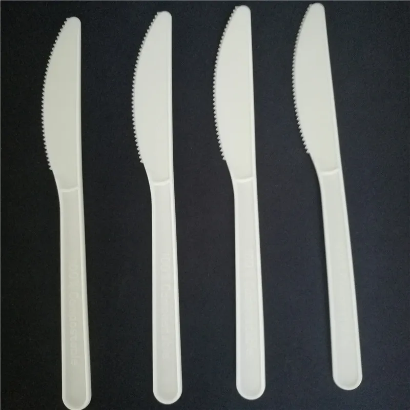 China Wholesale 100% biodegradable 6 inch CPLA cutlery