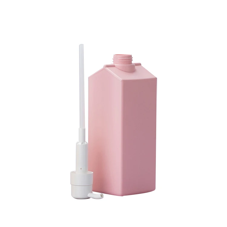 REMAX Plastic Shampoo Bottle 500ml Square Plastic Shampoo Bottle 1000 Ml Shampoo Bottle Luxury