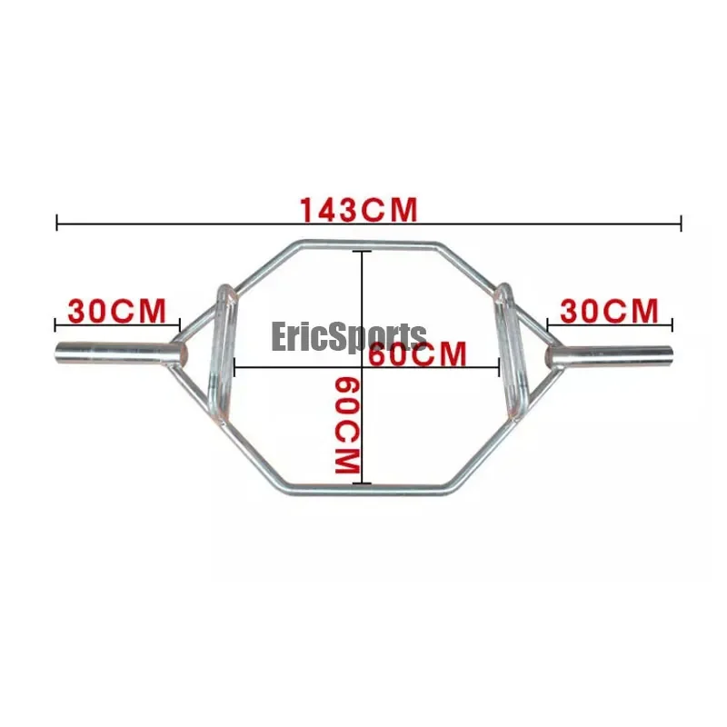 Direct Factory wholesale hexagonal Weight forge Bar Gym Fitness Weightlifting Hex Bar Trap Bar