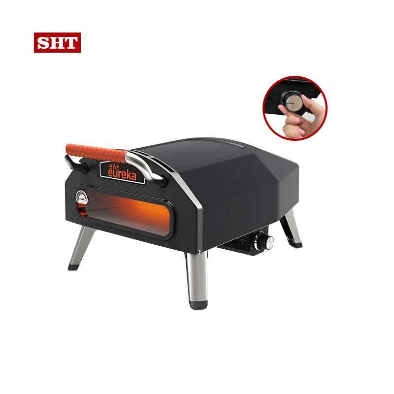 Газовая печь для пиццы портативные уличные печи 16 дюймов домашний балкон газовая