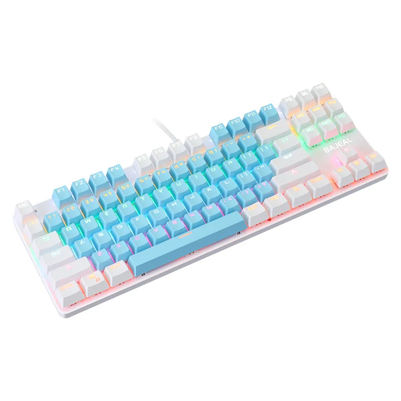 Best-Selling mechanical keyboard axis Tablet PC Notebook Home Office RGB Luminous Keyboard