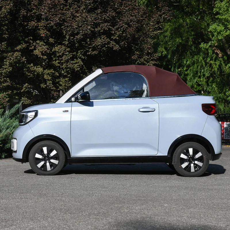 Hot new design 2-seat cute car Wuling Hongguang mini electric convertible adult small car electric car