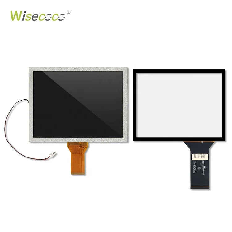 8 дюймов 800*600 пользовательская RGB светодиодная подсветка TFT промышленный сенсорный Fpc ЖК-дисплей Панель экранов модуль контроллера платы драйвера
