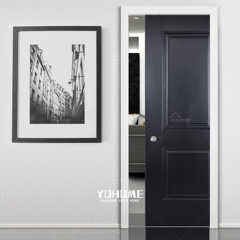 American Classic Style Panel Pocket Door Interior Inside Doors