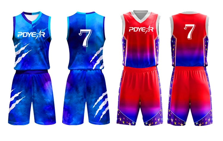 Sports Jersey New Model  Basketball Uniform Custom Team Sublimation Basketball Jersey Wear for Mens