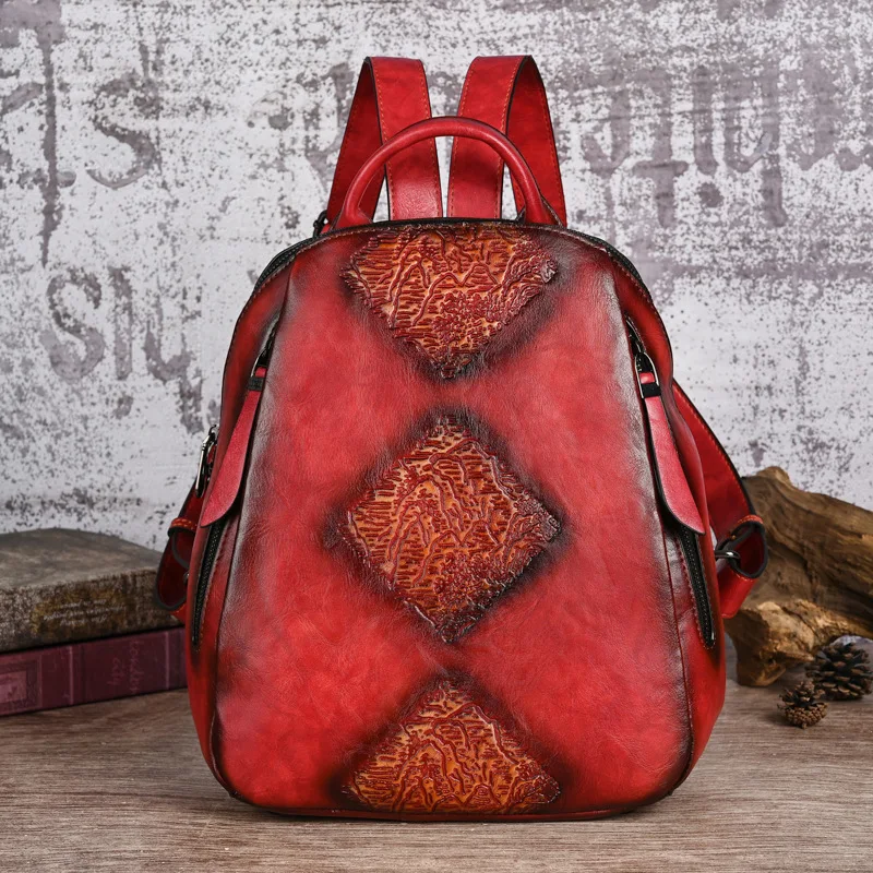 high quality latest diamond designing  PU leather luxury unisex popular backpack No MOQ   stylish diamond designer backpack
