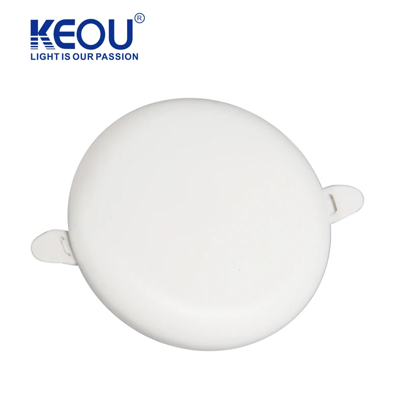hot sale aluminum Adjustable embedded PC lampshade 18W 3D panel light for commercial