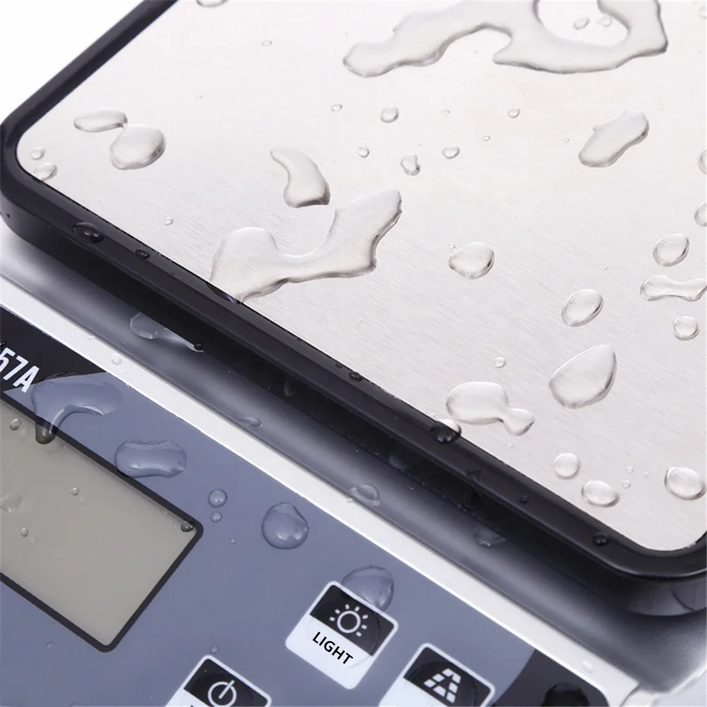 10kg household stainless steel electronic kitchen food scale ingredients baking LCD digital display scale kitchen weight scale