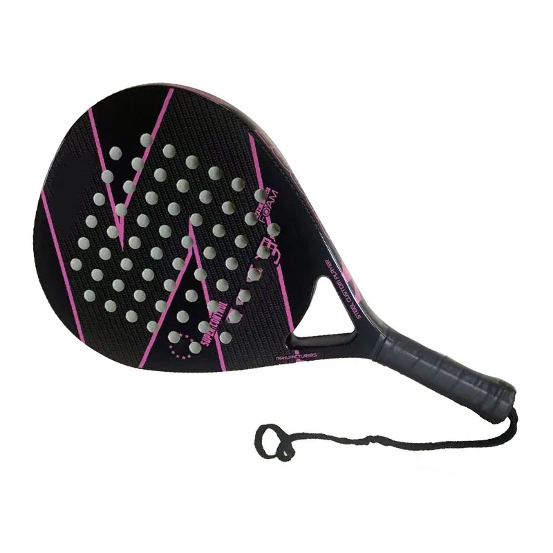 Uniker Sport Tennis Racket Carbon Fiber Beach Tennis Paddle Paddleball Racquets
