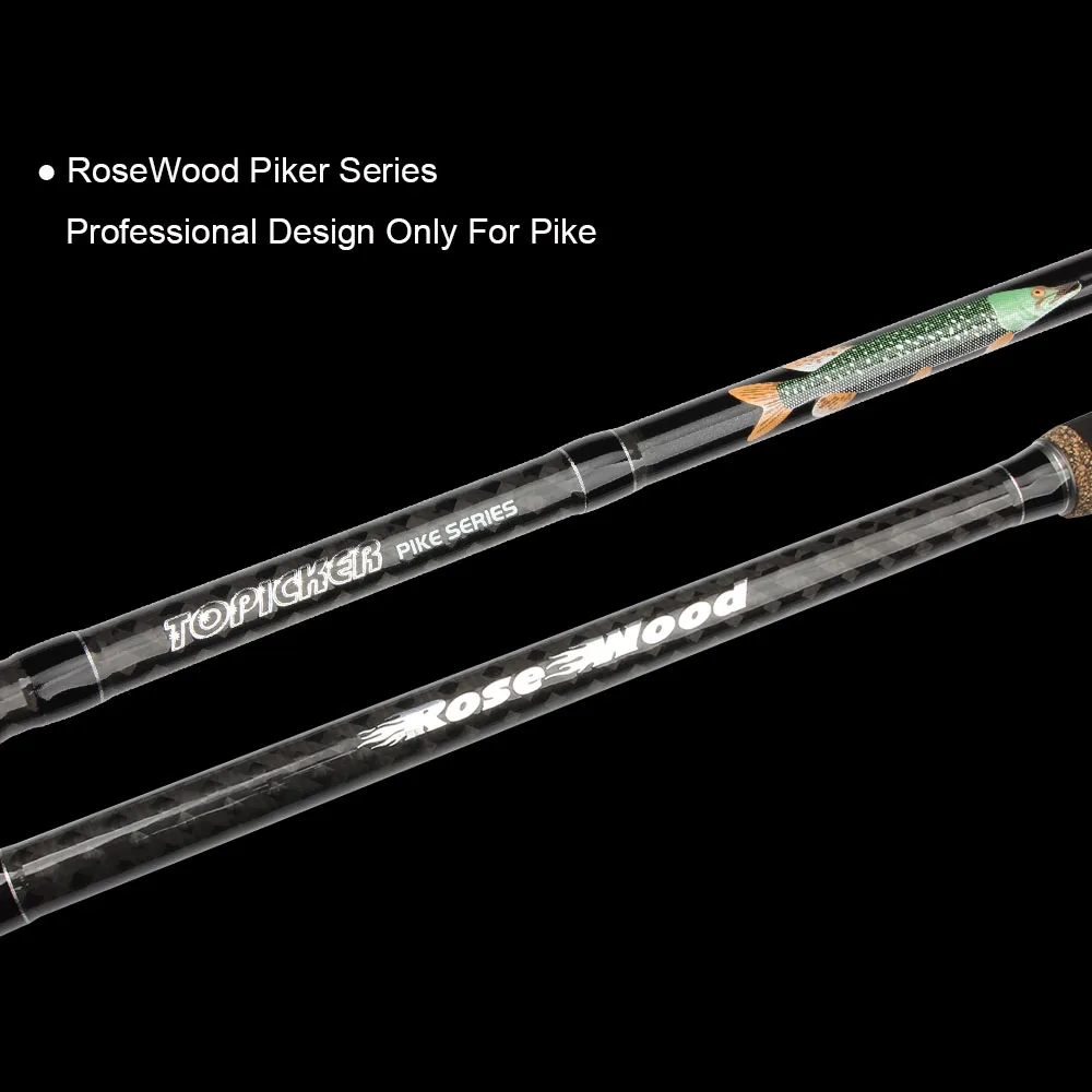 Spinpoler Pike Fishing Rod 2.4/2.5m Boat Spinning Rod Fast Medium Heavy Carbon Casting Rod For Big Fish Fishing Gear Manufacture