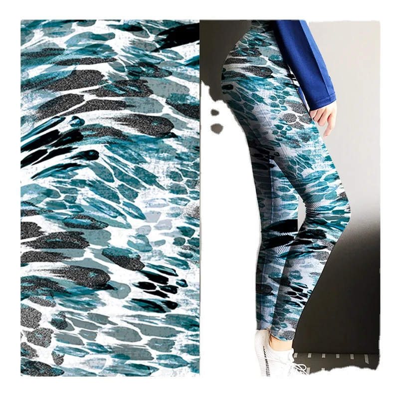 Good quality 4 way stretchy poly spandex fabric for yoga