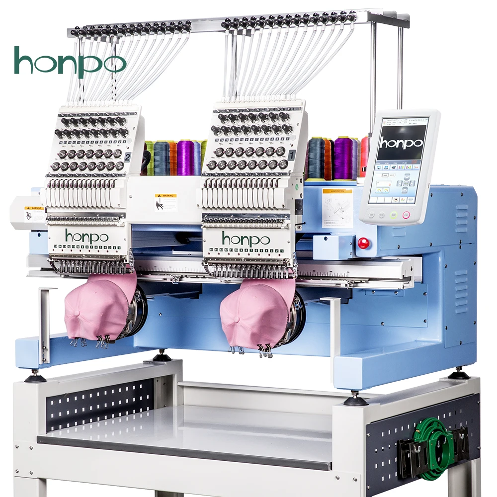 Two Head Computerized Same Feiya Embroidery Machine Price for Cap Tshirt Hat Embroidery