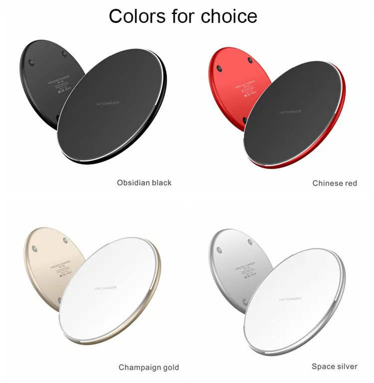 Portable Charger 10 W Fast Charging Mobile Phone Mag Nanami Magnet USB 2.0 Qi Wireless Chargers For Smart Phones Android