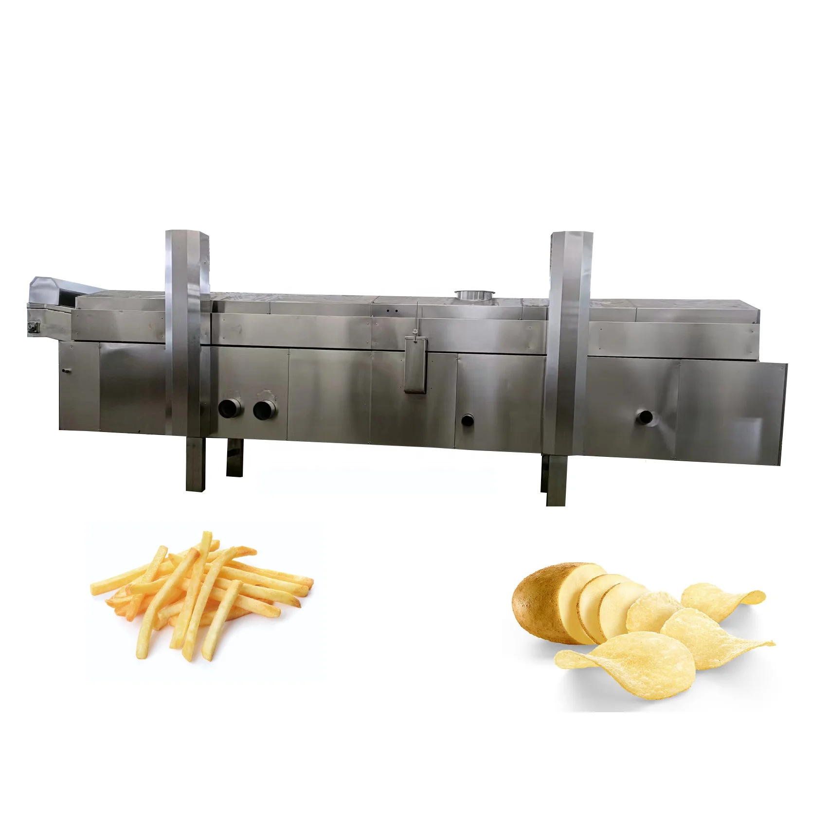 full production line produce potato machine