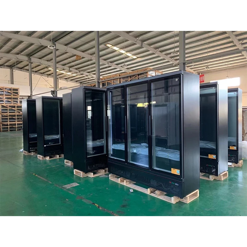 Drinks Display Chiller Glass Cooler Upright Refrigerator