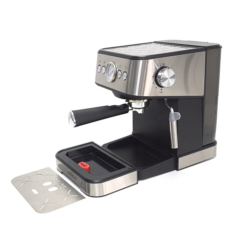 New Arrival 15 Bar 20 Bar Instant Heating Espresso Coffee Maker Machine Italian Cappuccino with Milk Dispenser Support OEM ODM