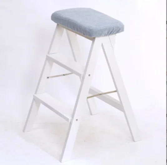 Solid wood climbing ladder household products