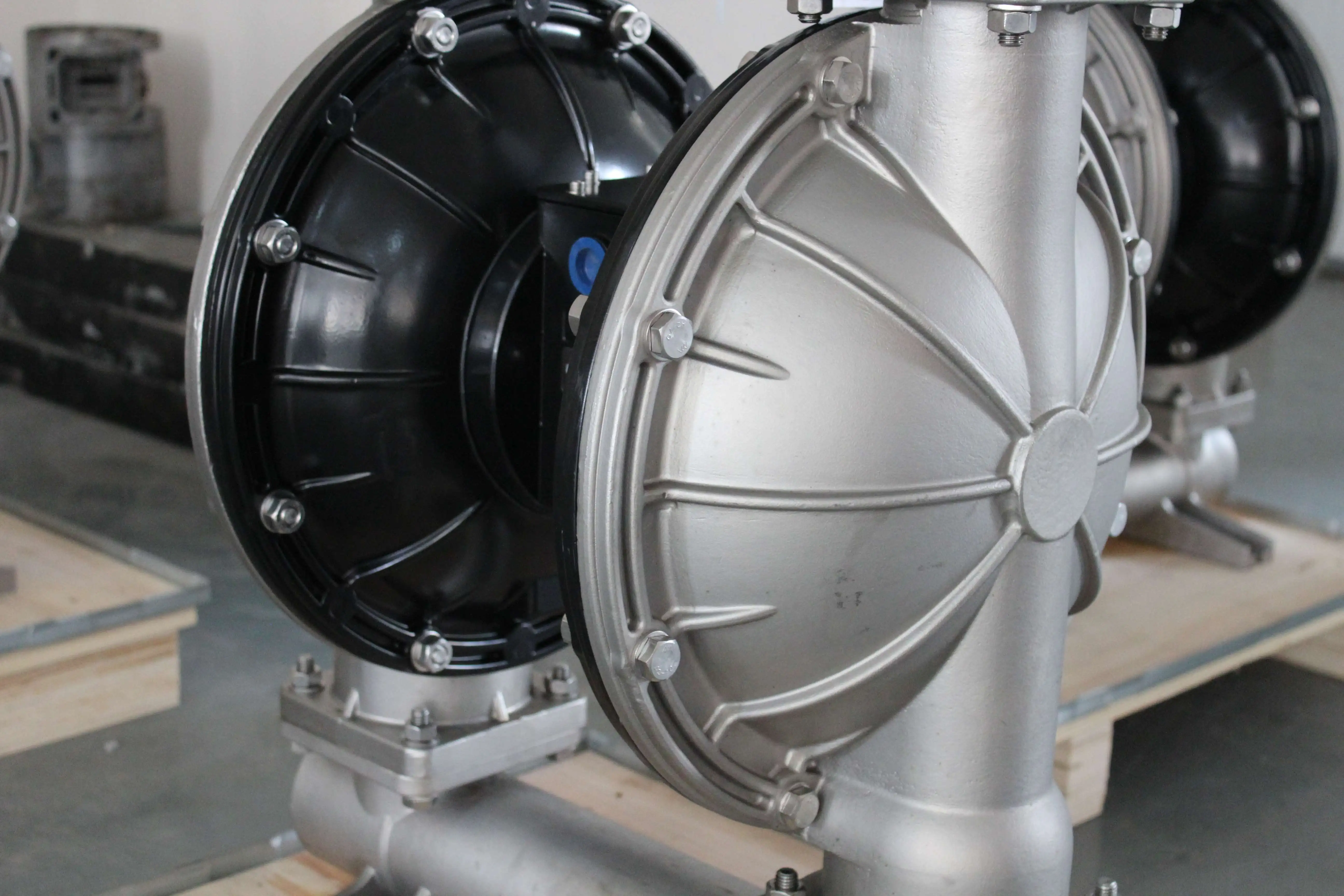 Wear-proof industrial waste water transfer air operated pneumatic double diaphragm pump