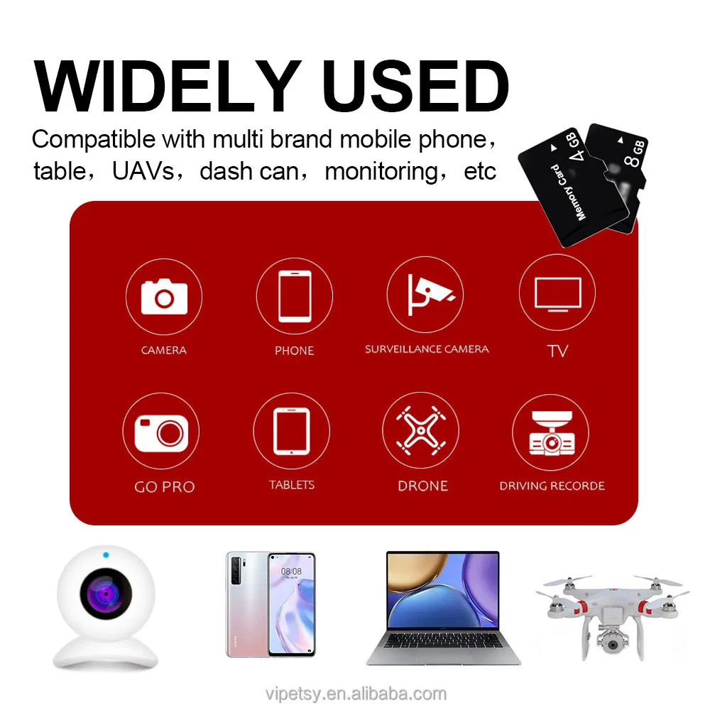 Wholesale direct sales of 16GB, 32GB, 128GB high-speed TF, mobile phone and drone storage cards