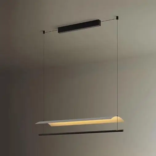 Minimalist Restaurant Lamp Chandelier Bedroom Living Room Table Chandelier New Italian Style Modern LED Custom 80 Safe Package