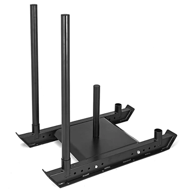 Dongshang Gym Equipment Fitness Power Sled Pull And Push Speed Weight Plate Sled Trainer