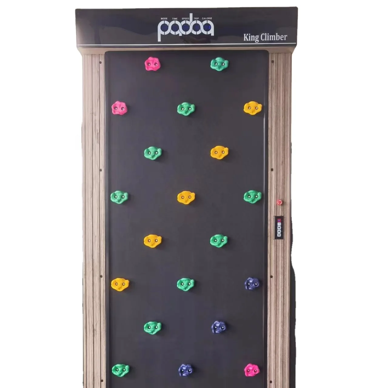 intelligent electric bouldering wall automatic treadwall climbing indoor outdoor exercise fitness rock climber