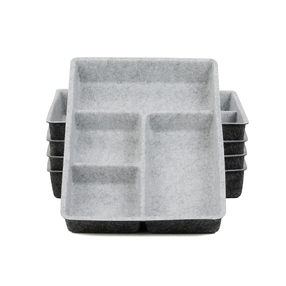 Professional felt organizer bin drawer organizers bins underwear storage box socks for wholesales