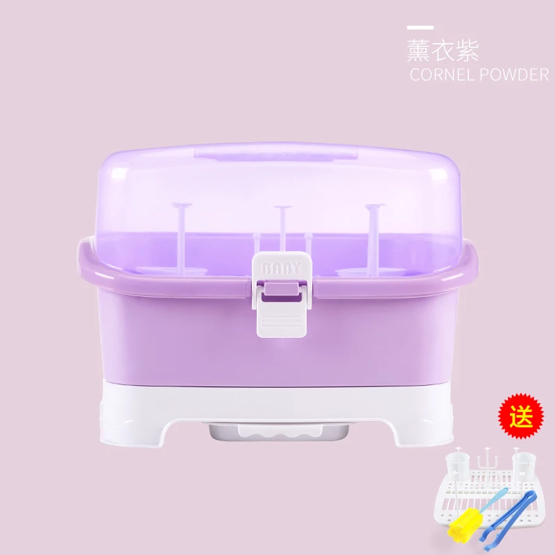 Large Plastic Portable Feeding Baby Milk Powder Container Bottle Storage Box Baby Feeding Bottle Storage