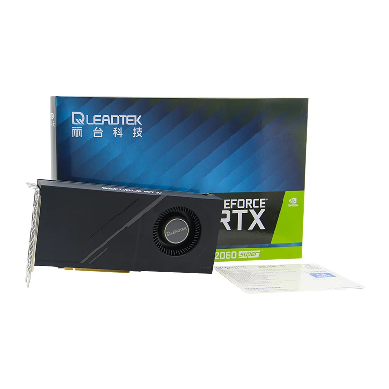 RTX2060s 8G LeadTek игровая графическая карта turbo карта оригинальная Совершенно новая